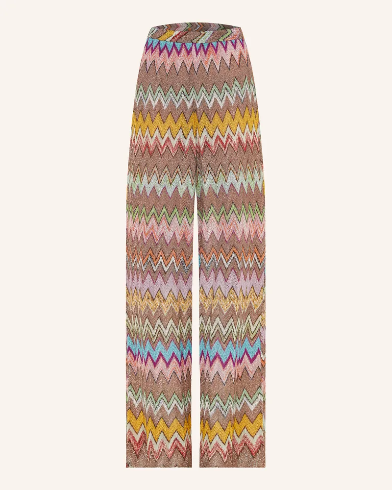 Missoni Strickhose Mit Glitzergarn braun Braun