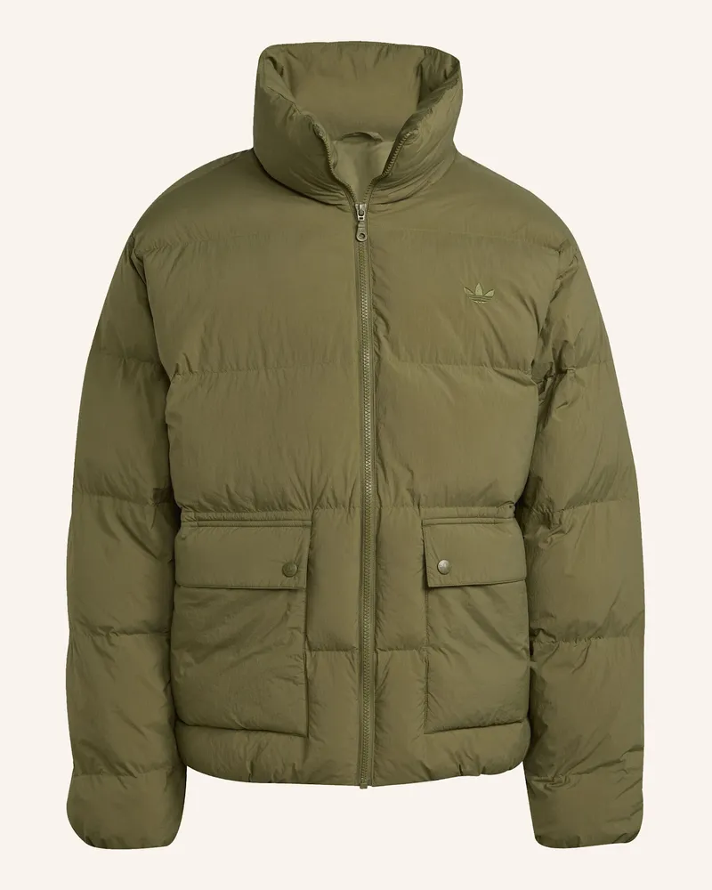 adidas ADIDAS ORIGINALS KUNSTDAUNEN PUFFER JACKE Blau