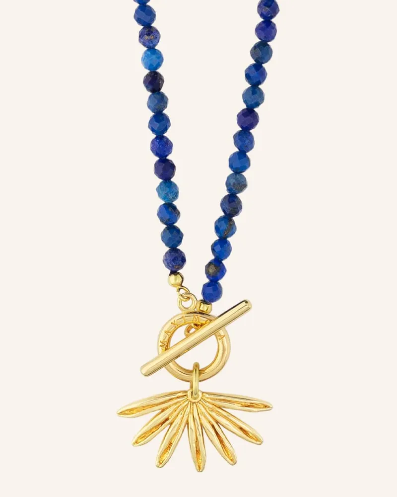 Maximova Jewelry Halskette BLUE SUN SIREN Gold