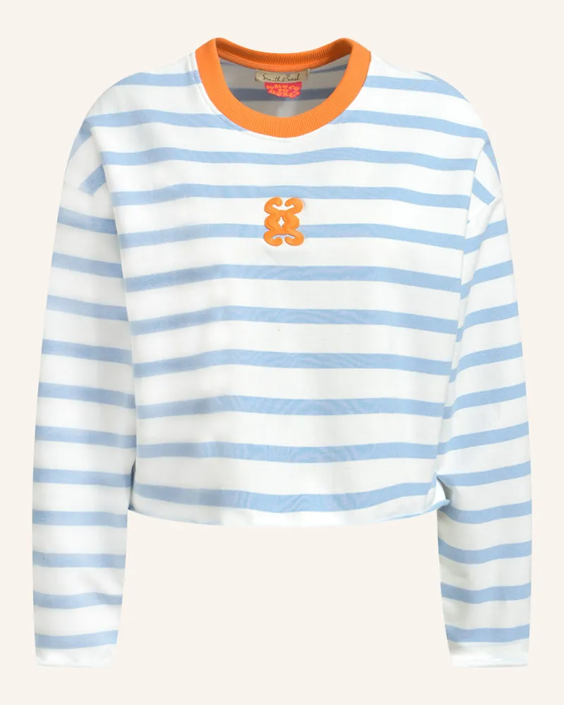 Smith & Soul Sweatshirt blau Hellblau