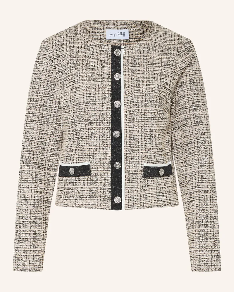Joseph Ribkoff Kastenjacke Aus Bouclé beige Braun