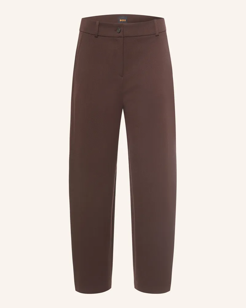 HUGO BOSS 7/8-Hose Talara braun Dunkelbraun