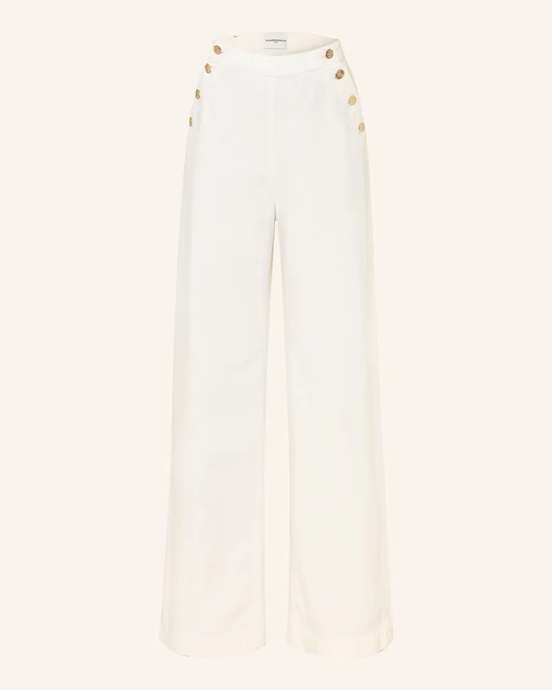 Claudie Pierlot Wide Leg Jeans weiss L013