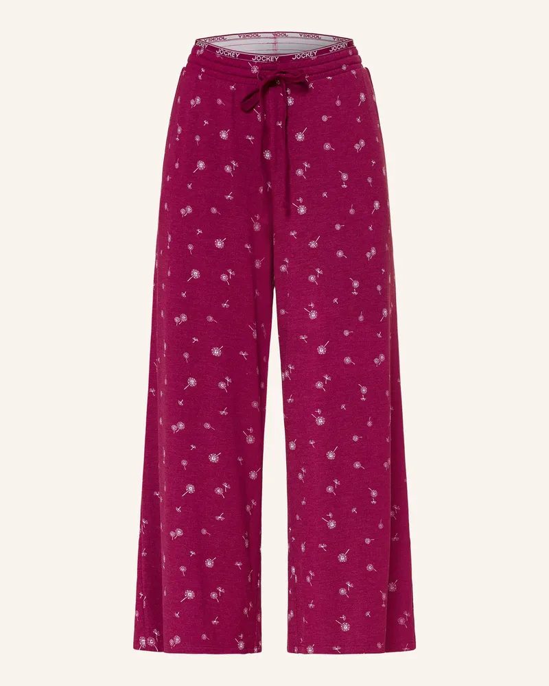 Jockey 3/4-Schlafhose Dandelion Spaced rot Fuchsia