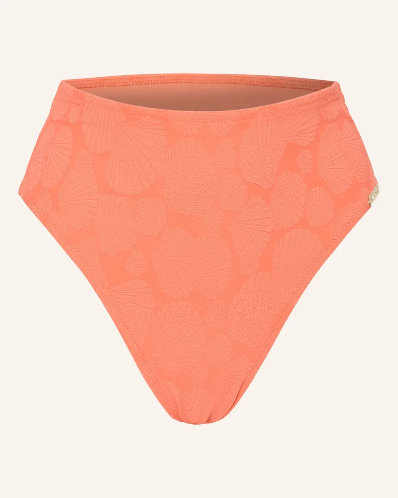watercult High-Waist-Bikini-Hose Coastal Daydream orange Hellrot