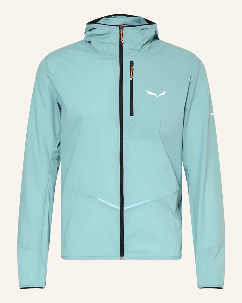 Salewa Funktionsjacke Pedroc Wind Light blau Türkis