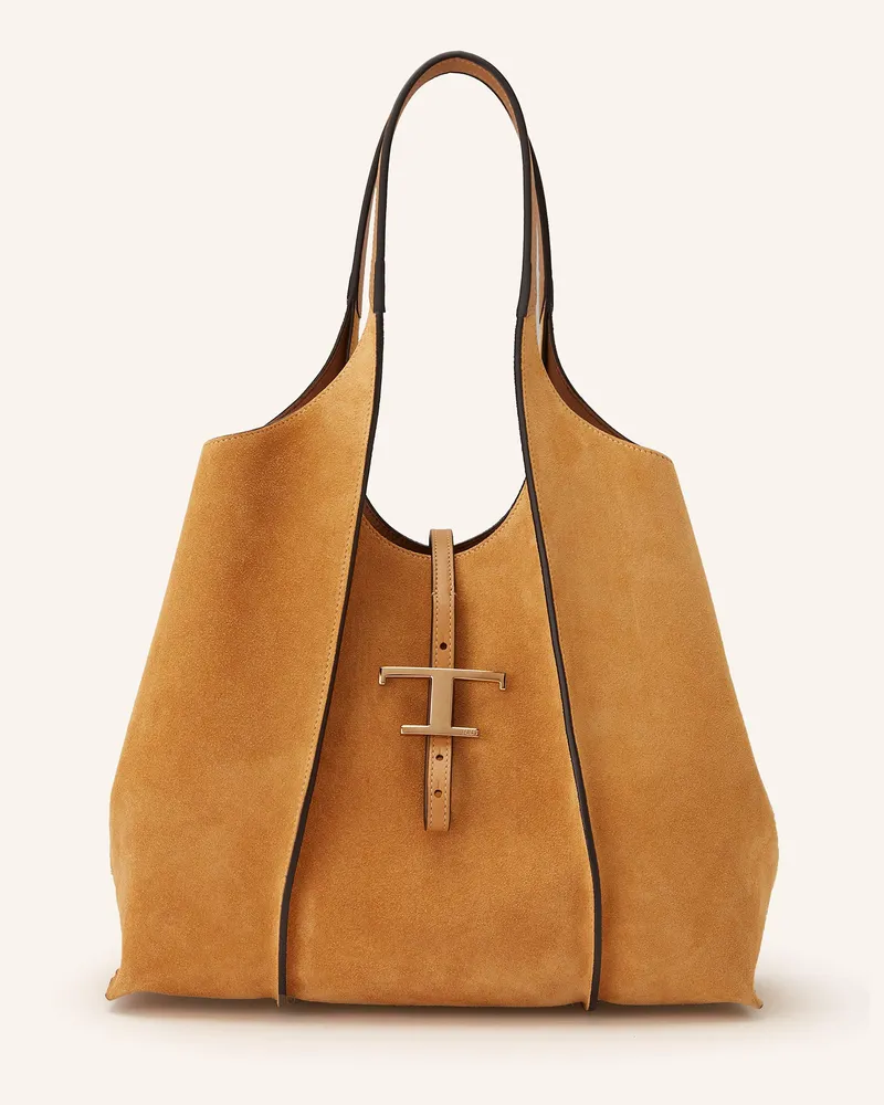 TOD'S Shopper Dunkelgelb