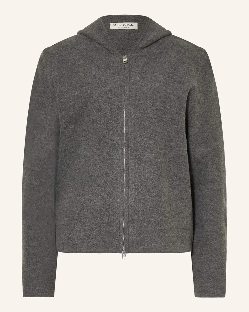 Marc O'Polo Strickjacke Dunkelgrau