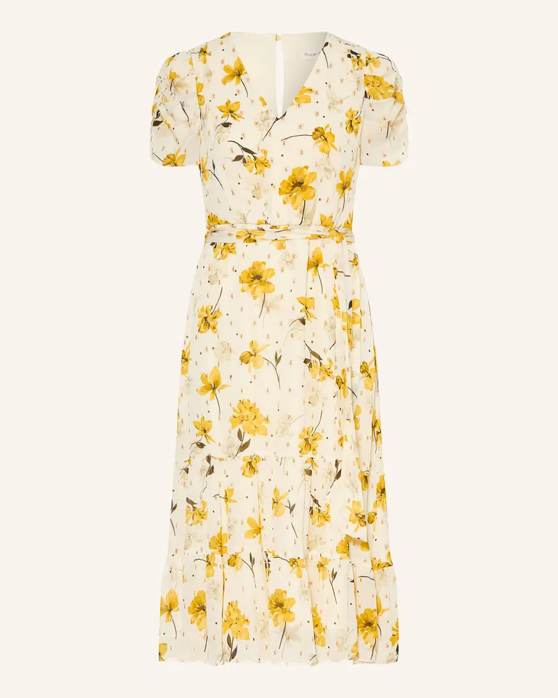 Phase Eight Kleid Azalea Mit Glitzergarn gelb Hellgelb