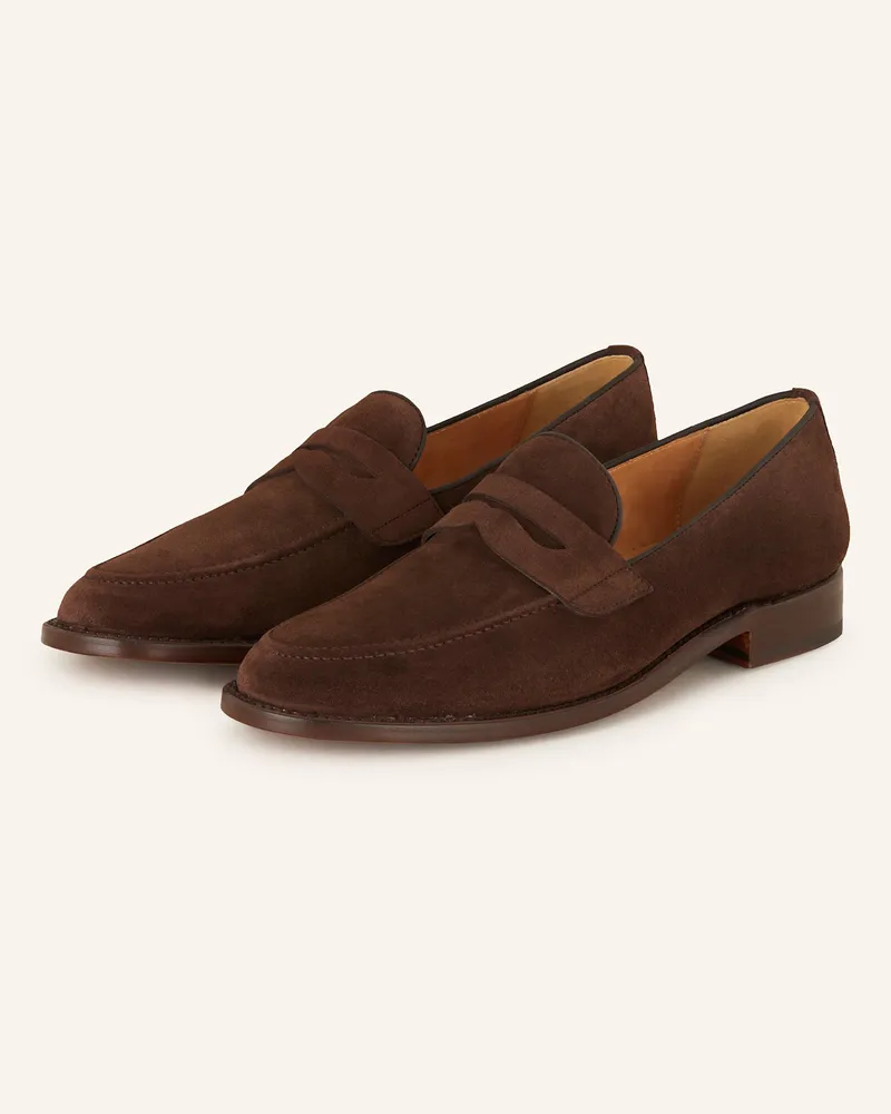 Cordwainer Penny-Loafer braun Dunkelbraun