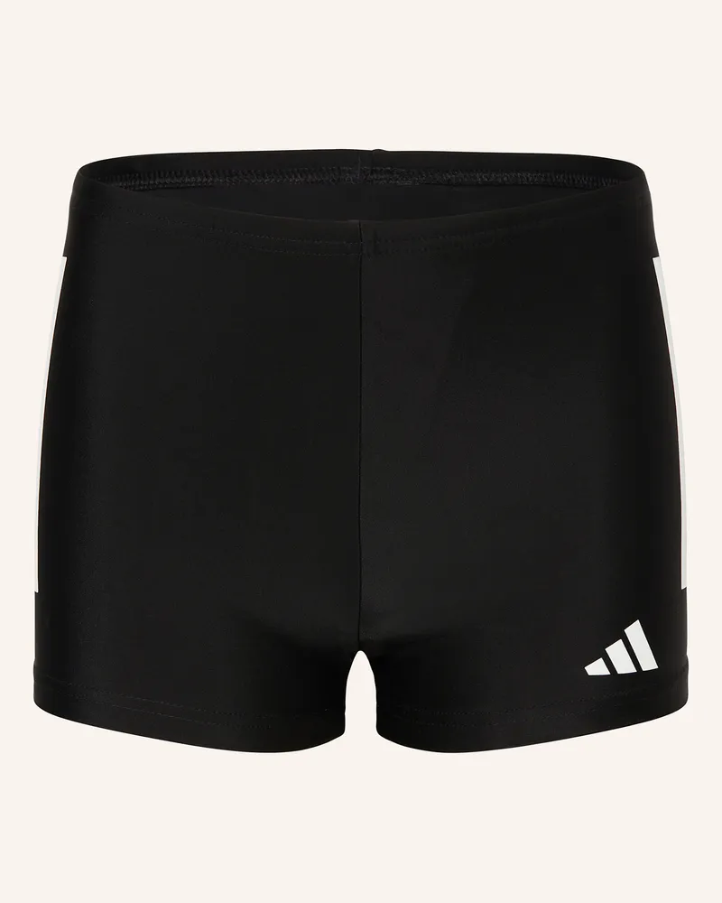 adidas Badehose 3-STREIFEN Schwarz