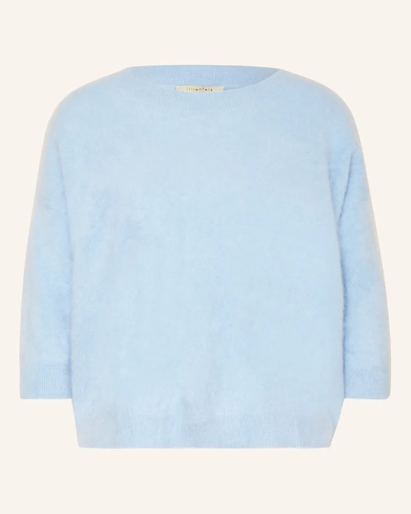 lilienfels Strickshirt aus Cashmere Hellblau