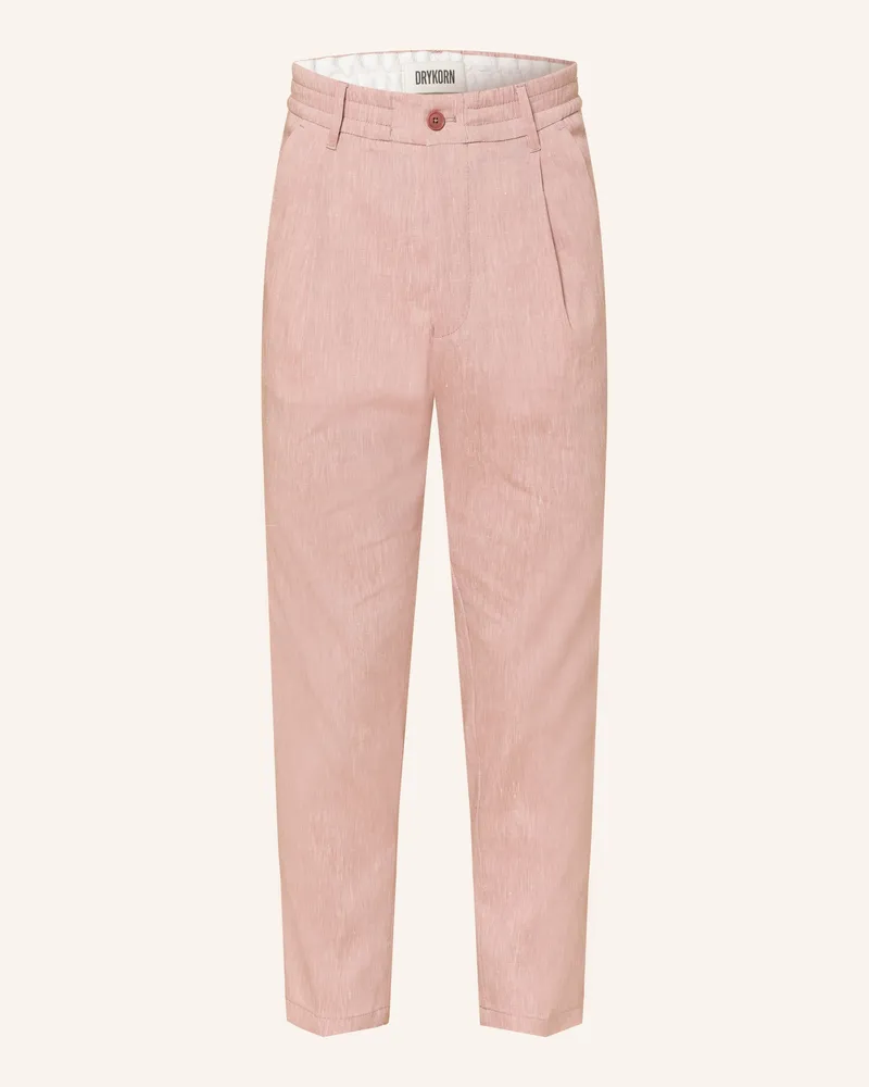 Drykorn Anzughose Chasy Extra Slim Fit Mit Leinen rosa 4002