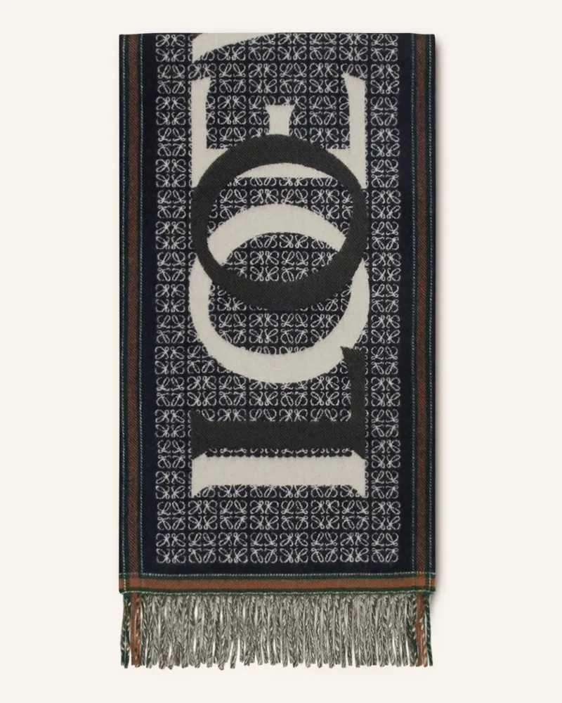 Loewe Schal Dunkelblau