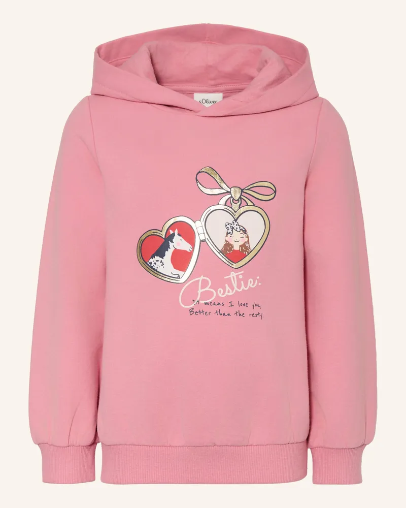 S.Oliver Hoodie rosa Rosa