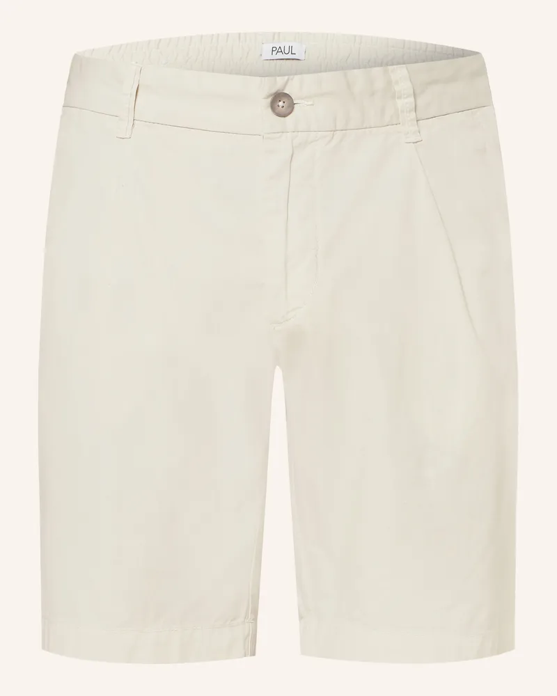 paul Shorts Comfort Fit weiss Ecru