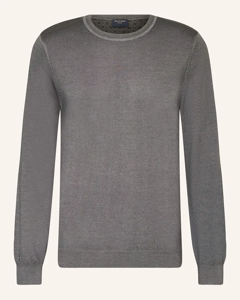 Olymp Pullover grau Grau