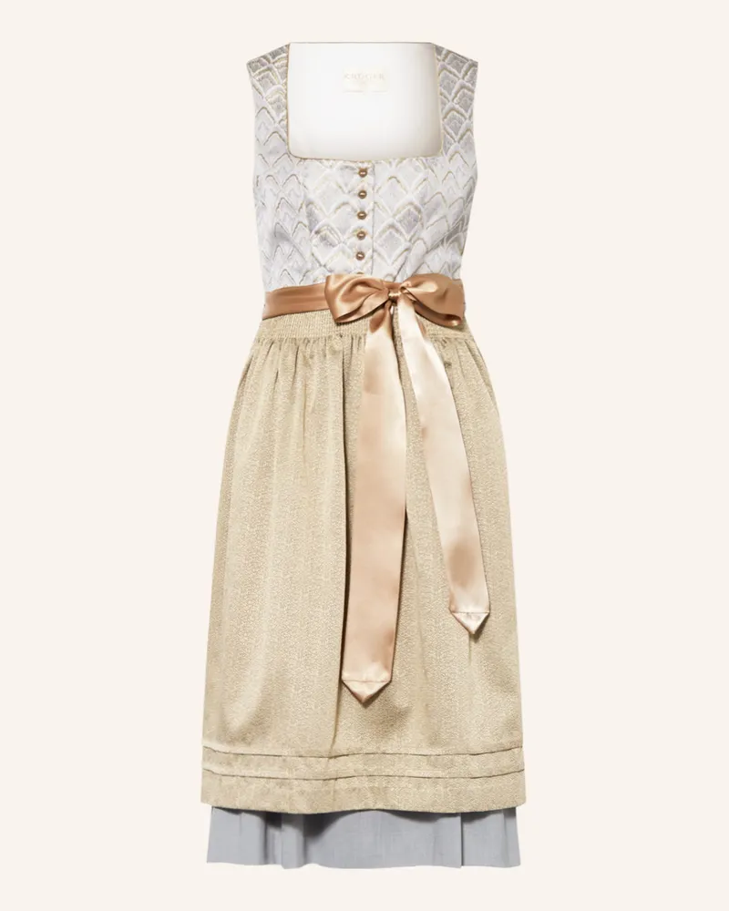 Krüger Dirndl grau Hellgrau
