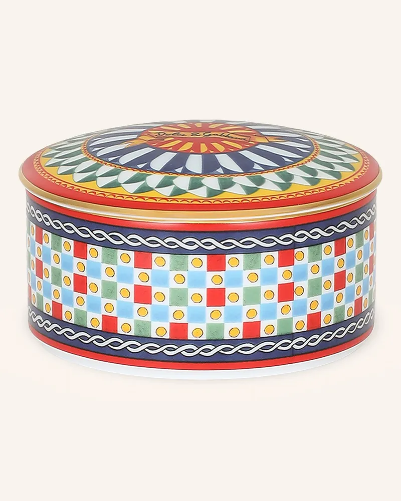 Dolce & Gabbana Casa Aufbewahrungsdose Rot