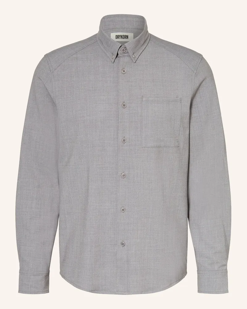 Drykorn Hemd LIET Regular Fit Grau
