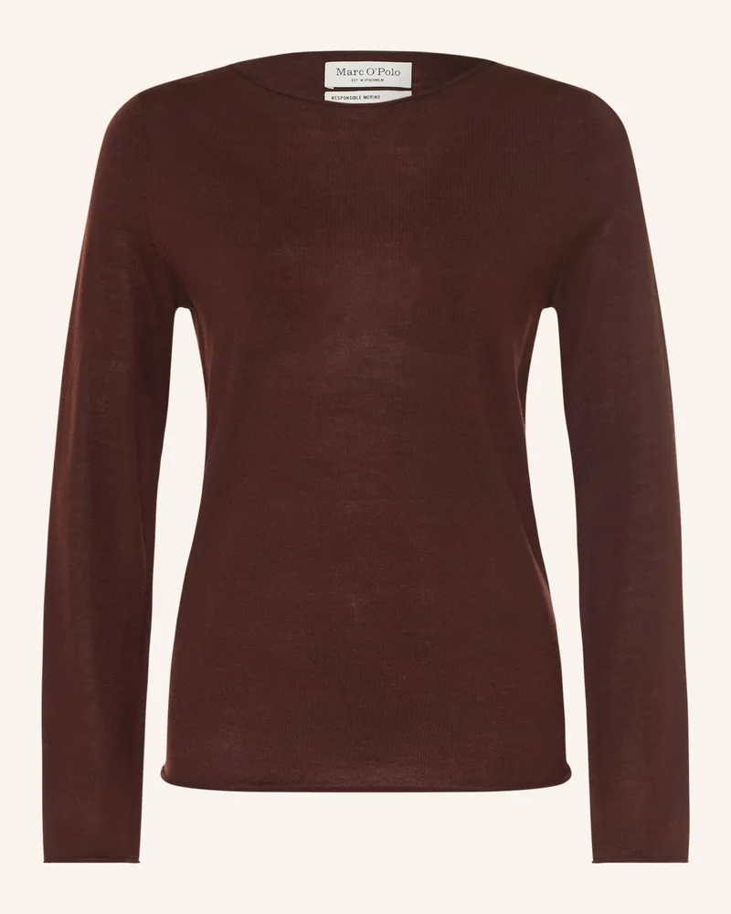 Marc O'Polo Pullover rot Dunkelrot