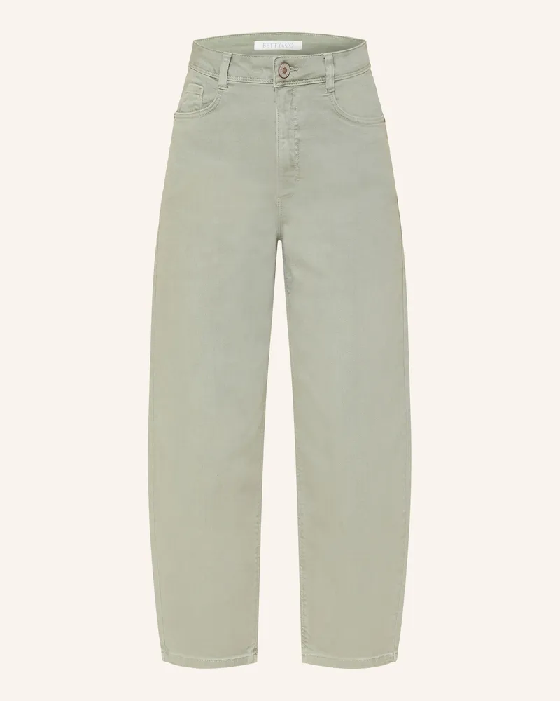 Betty Barclay 7/8-Hose grau Hellgrün