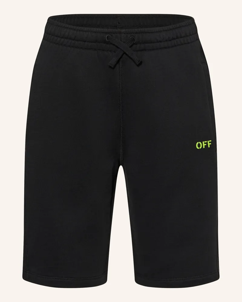 OFF-WHITE Sweatshorts schwarz Schwarz