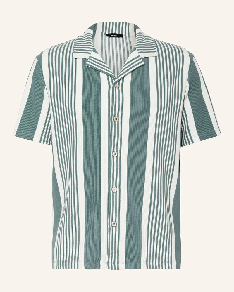 Reiss Resorthemd Regular Fit gruen Petrol