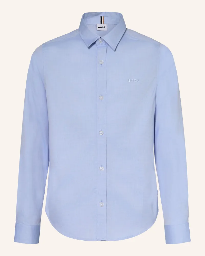 HUGO BOSS Oxfordhemd blau Hellblau