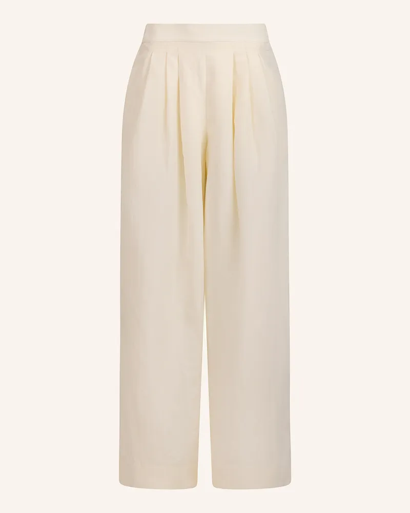 Helene Galwas Weite Hose Kimberly weiss Weiss