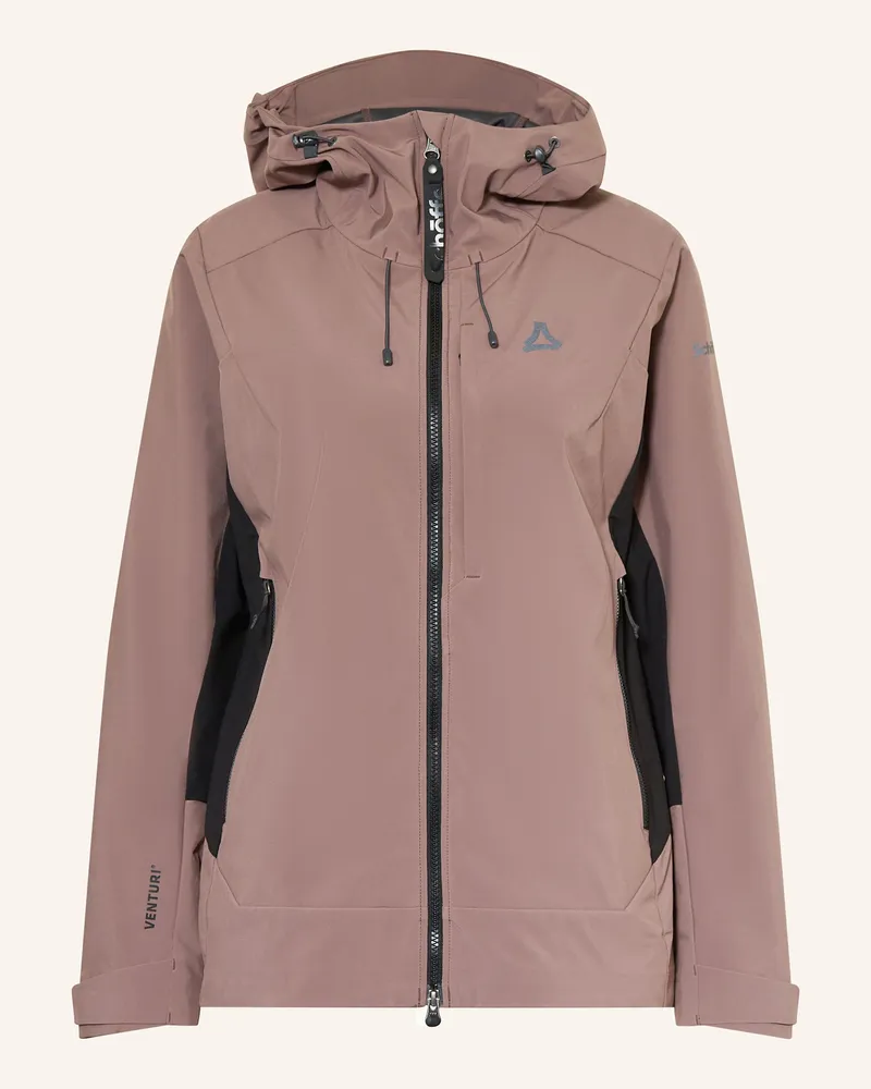Schöffel Softshell-Jacke MILAGLE Taupe