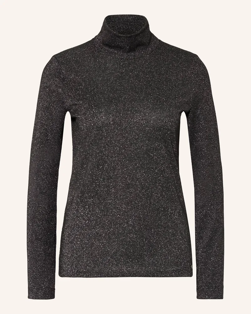 Marc Cain Longsleeve Mit Glitzergarn grau 842