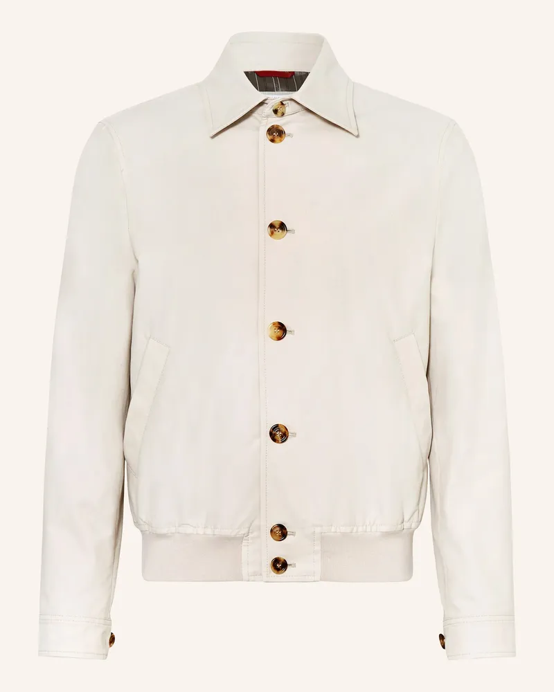 Brunello Cucinelli Blouson Hellbraun
