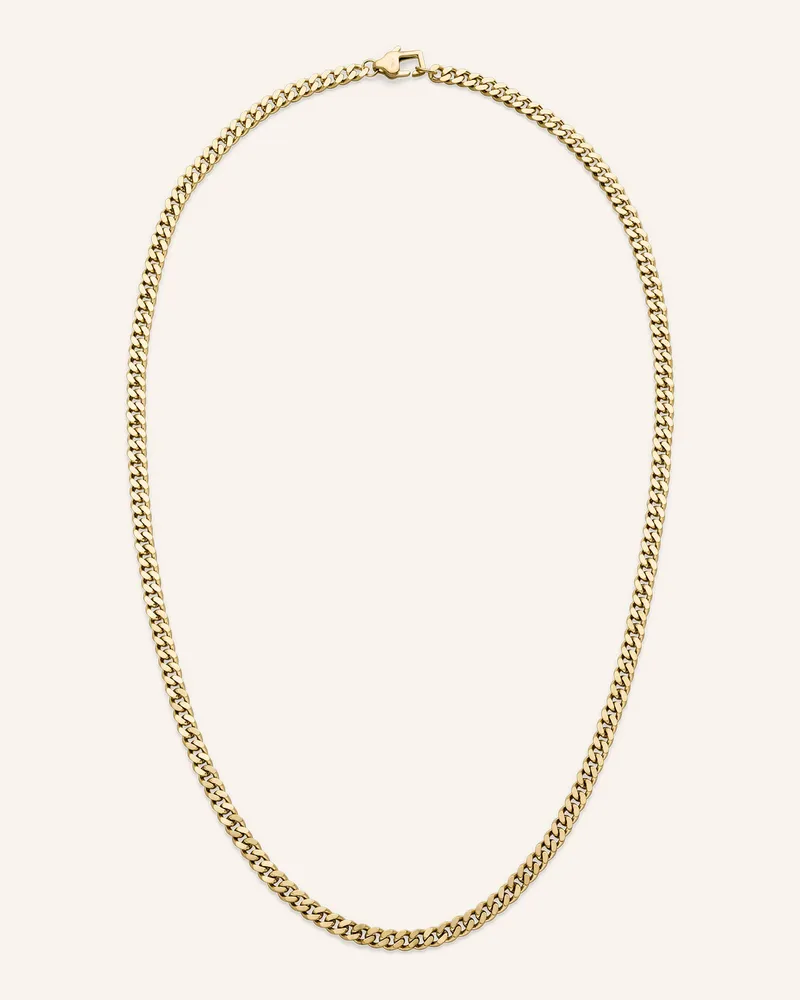 S.Oliver Halskette  Aus  Edelstahl gold Gold