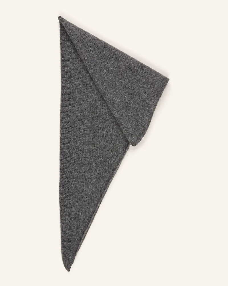 Arket Dreieckstuch Aus Cashmere grau Grau