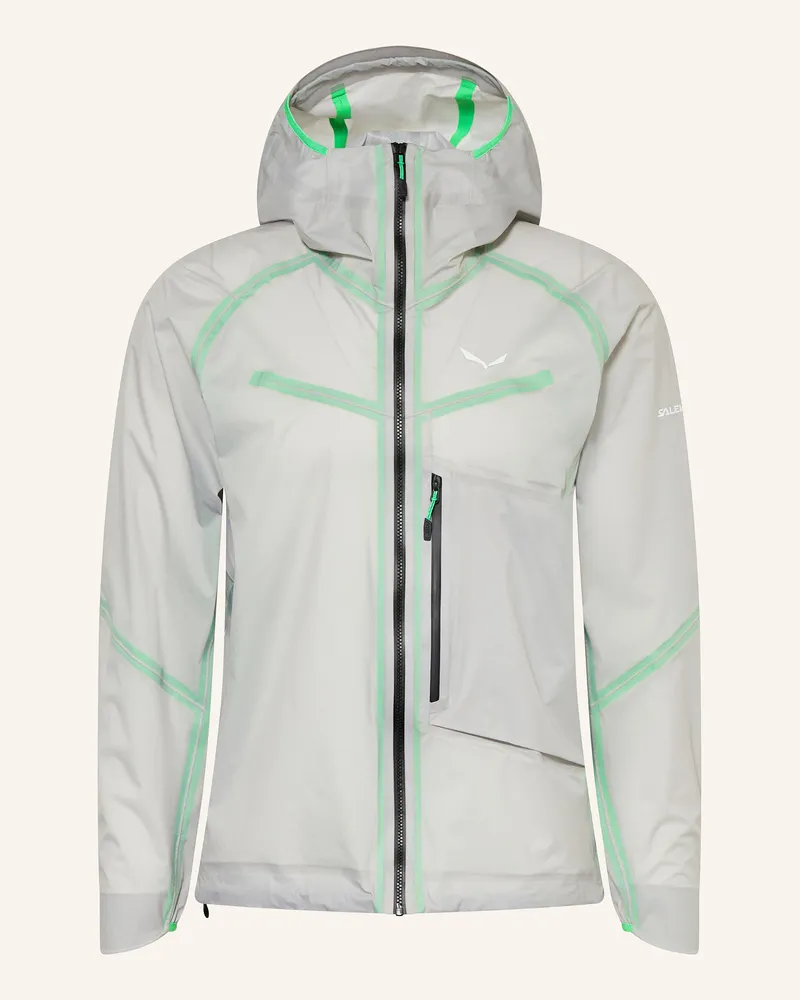 Salewa Funktionsjacke Hellgrau