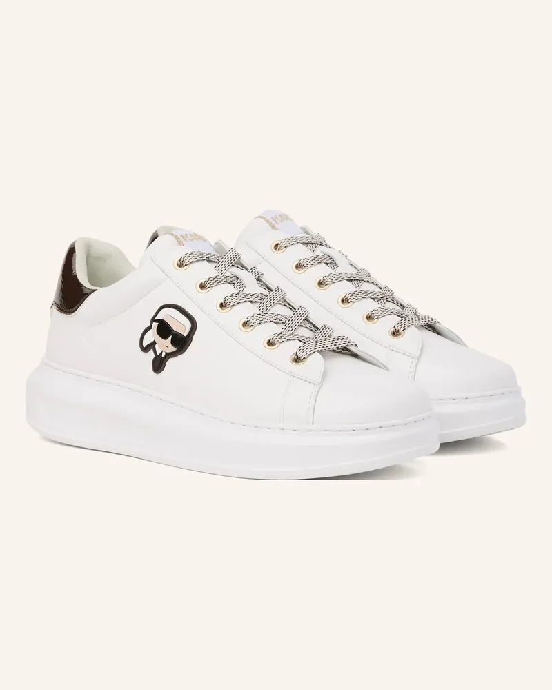 Karl Lagerfeld Sneaker weiss Weiss