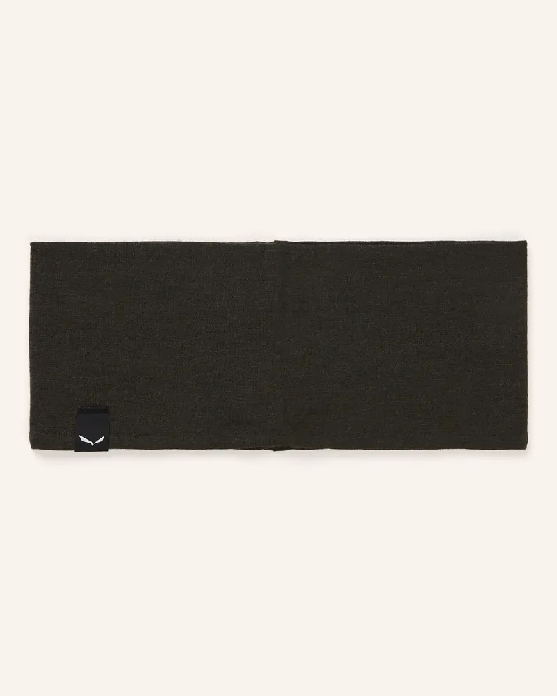 Salewa Stirnband Cristallo Hb gruen Dunkelblau