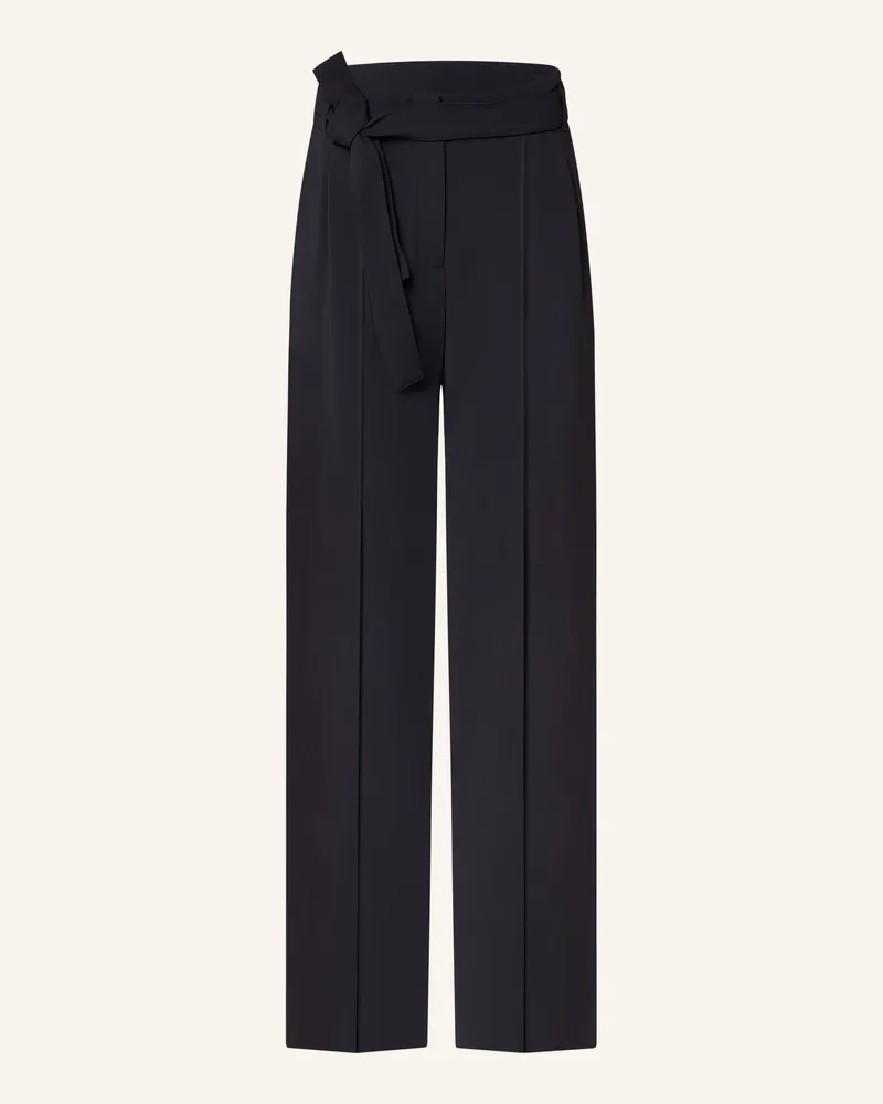 HUGO BOSS Marlenehose Tapiana blau Dunkelblau
