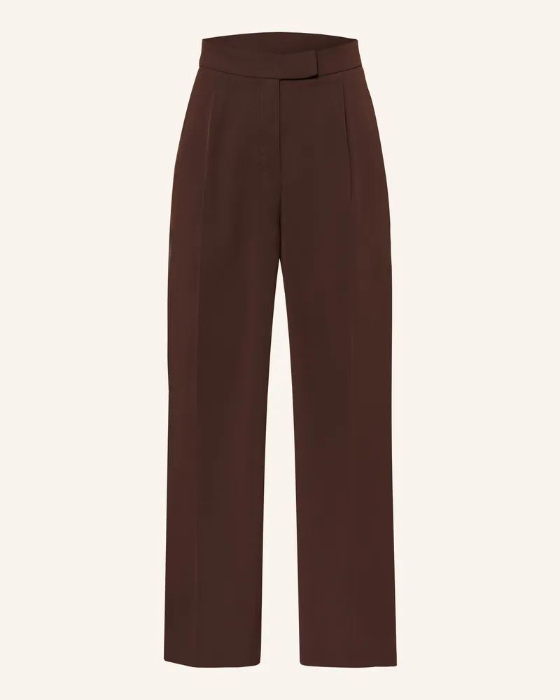 Calvin Klein Marlenehose braun Dunkelbraun