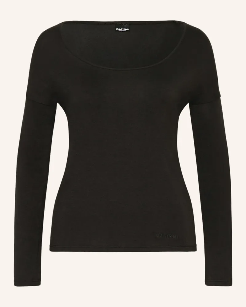 Calvin Klein Schlafshirt INTRINSIC Schwarz