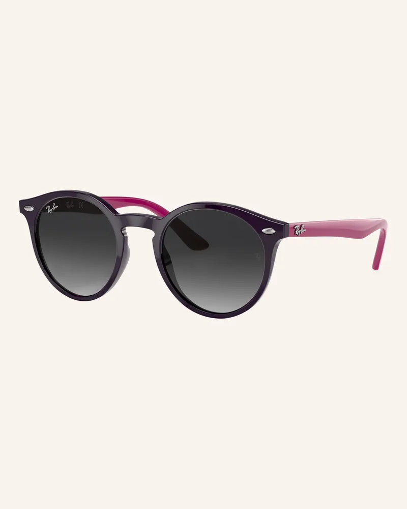 Ray Ban Sonnenbrille rj9064s lila Dunkellila