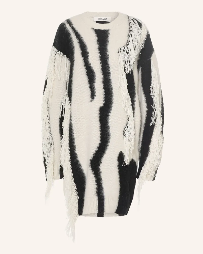 Diane von Furstenberg Pullover Jamie Mit Alpaka schwarz Creme