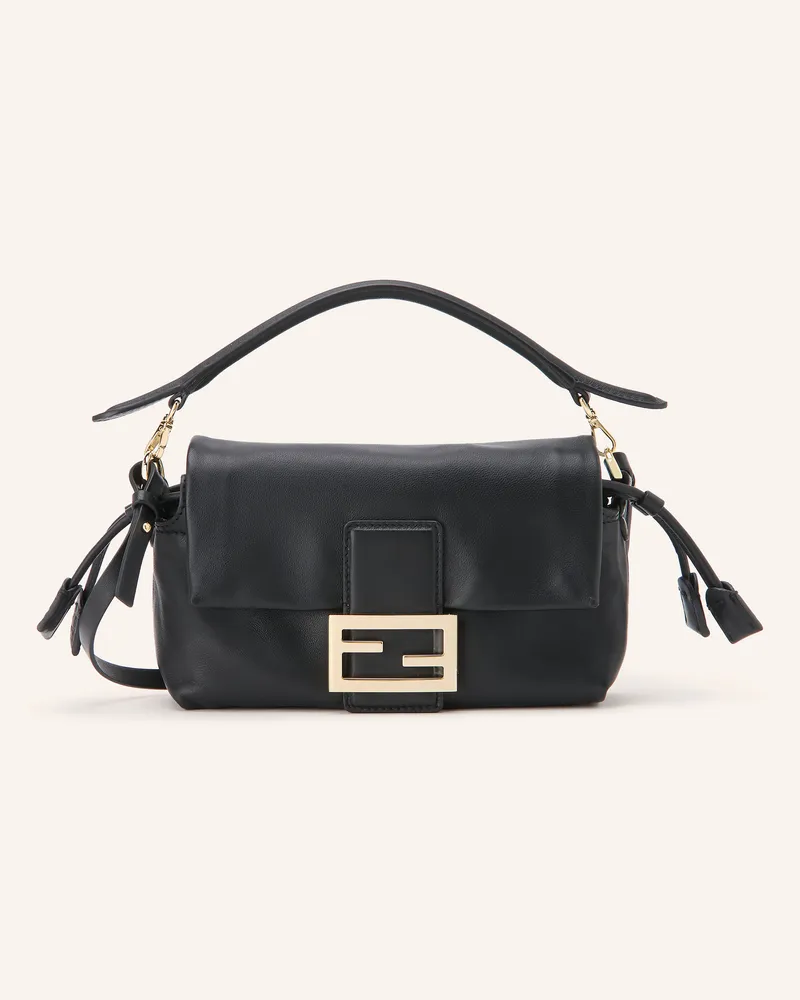Fendi Handtasche Baguette Soft Small schwarz Schwarz
