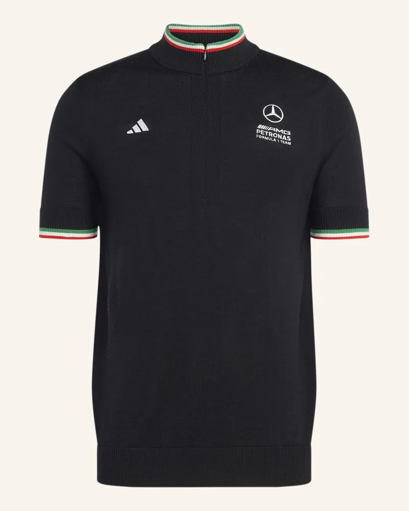 adidas Mercedes - Amg Petronas Formula 1 Team Giro Di Mercedes Merino Oberteil schwarz Schwarz