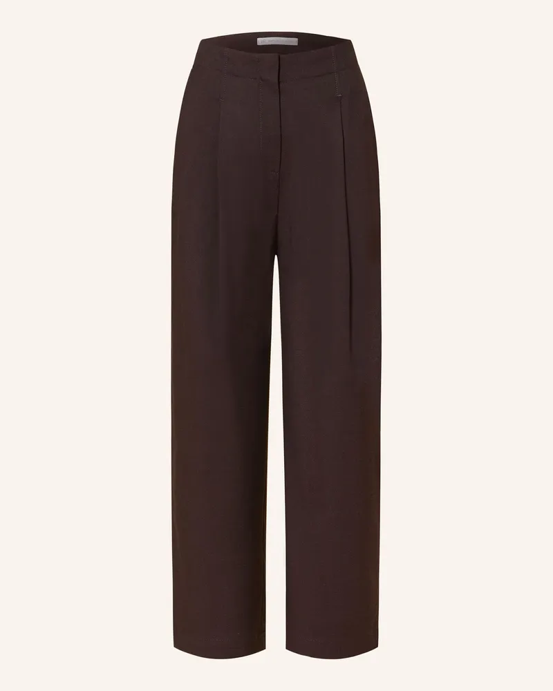 RAFFAELLO ROSSI  Culotte LISAN aus Flanell Dunkelbraun
