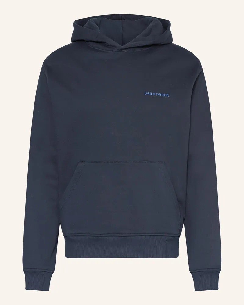 Daily Paper Hoodie blau Dunkelblau