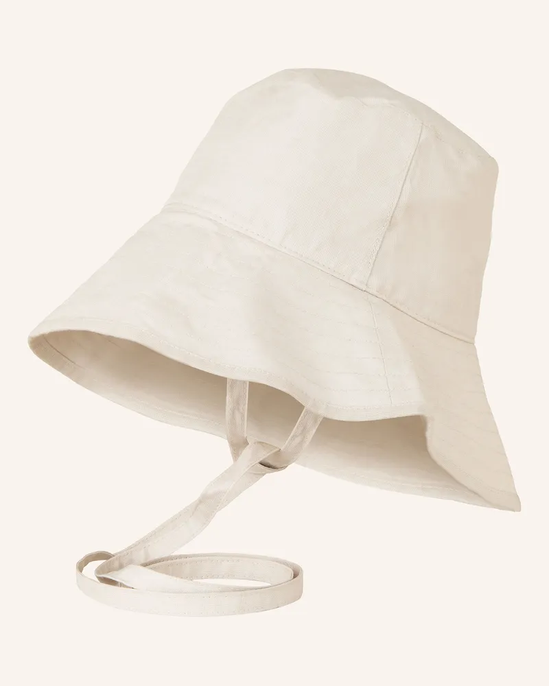 Marc O'Polo Bucket-Hat aus Leinen Ecru