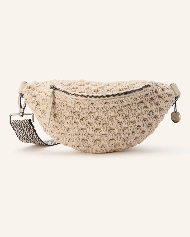 ANOKHI Gürteltasche SMALL Beige