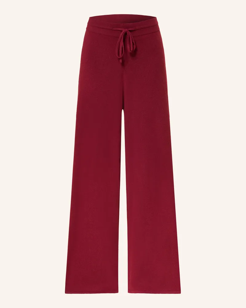 lilienfels Strickhose Mit Cashmere rot Dunkelrot